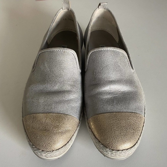 Paul Green Joaquin Espadrille Slip On Leather Loafer Round Toe Platform … - Picture 3 of 7